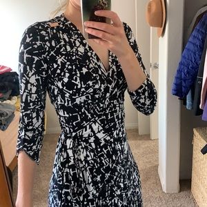 Professional wrap dress